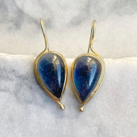 Indicolite Tourmaline Earrings